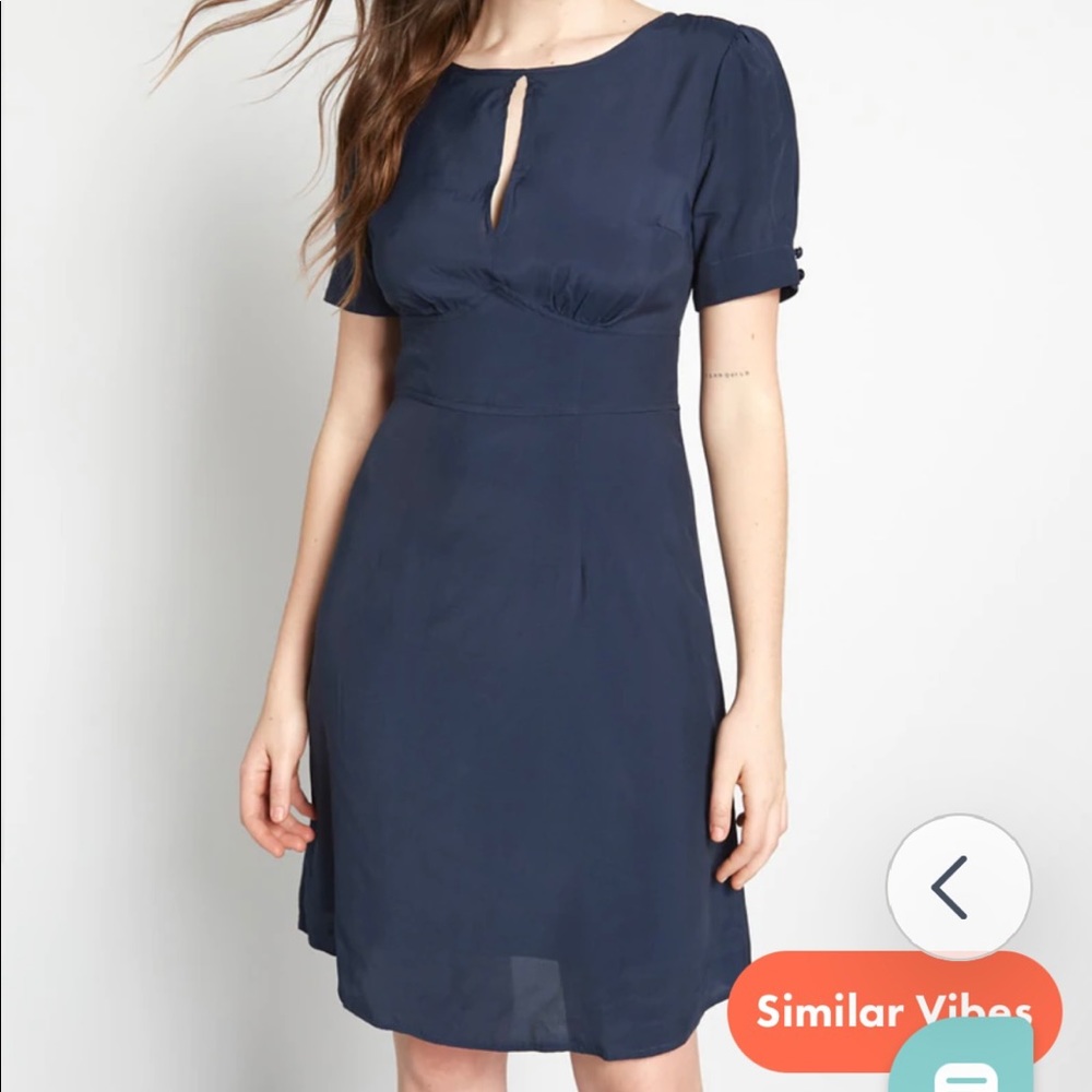 The Keyhole Story A-line Dress Modcloth